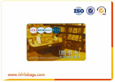 China Logotipo o código de QR que imprime Rfid Smart Card para la dirección de personales en venta