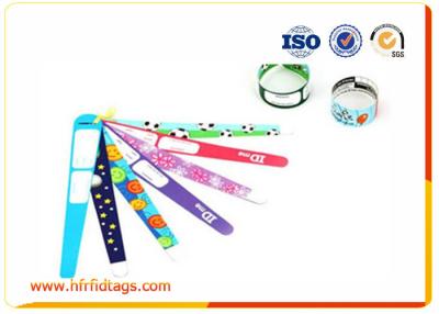 China Flexible Programmable Rfid Event Wristbands Disposable Eco Friendly for sale