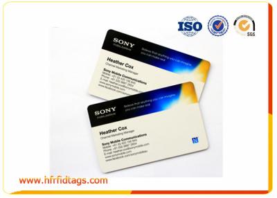 China TK4100 PVC Employee ID Rfid Smart Card Security CMYK Color Printing for sale