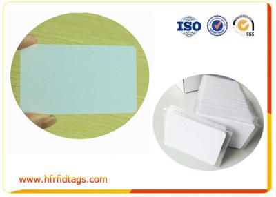 China Controlo de acessos imprimível vazio dos cartões chaves do hotel do PVC Rfid da freqüência ultraelevada do branco à venda