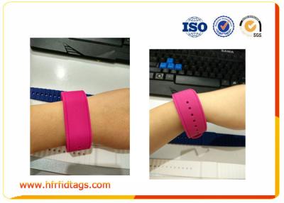 China 13.56mhz Smart promotional mifare wristband 4K for Access Contral and Payment for sale