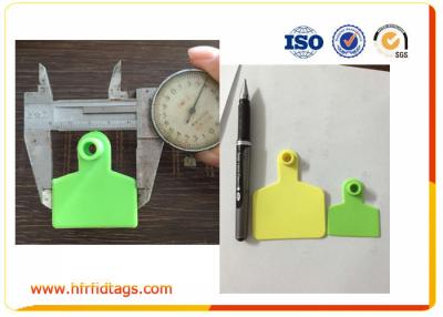 China Long Range 860-960MHZ Rfid Animal Tag / UHF Plastic Identification ear tags for cattle for sale