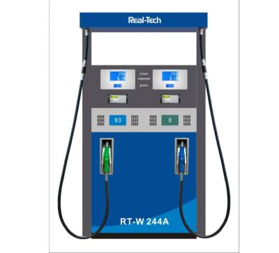 China manufacturer four nozzles fuel dispenser controller machine for fuel part number 1370*620*2250mm for sale