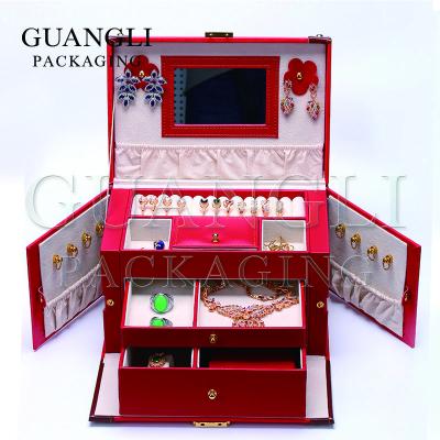 China Wholesale Newest Fashion Big Lots Jewelry Box Jewelry Case for sale