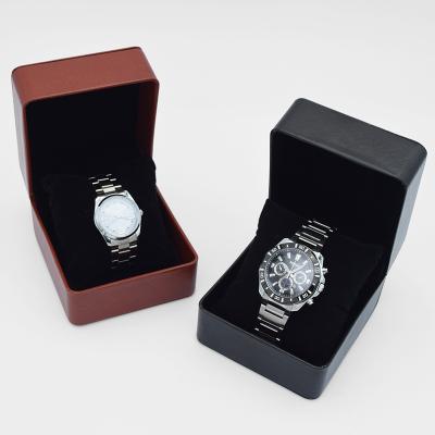 China Custom Watch Gift Box / Jewelry Logo Paper Luxury Wrist Black Watch Packaging Boxes Watch Box For Watches for sale