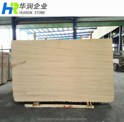 China Niwala Spanish Yellow Natural Sandstone Cladding / Panel Customize for sale