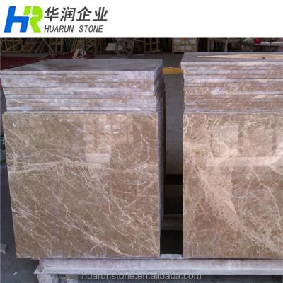 China Turkish Light Emperador Marble Veneer Customized for sale