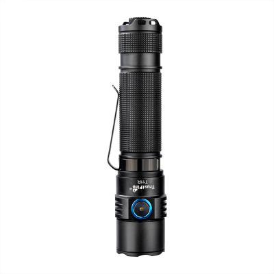 China Type-C USB Rechargeable TrustFire T11R 1800 Lumens Tactical Flashlight Rechargeable Pocket Clip Torch Light For Police for sale