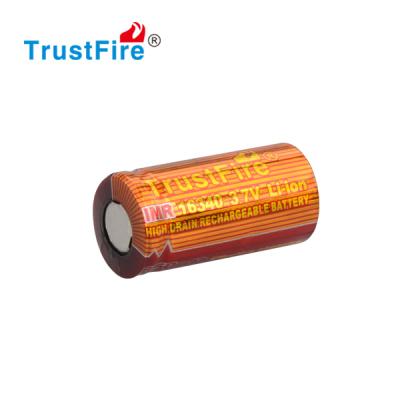 China E-cig; E-Device TrustFire IMR Laser Colorful Series 3.7v 650mAh 16340 Rechargeable Li-ion Battery for sale