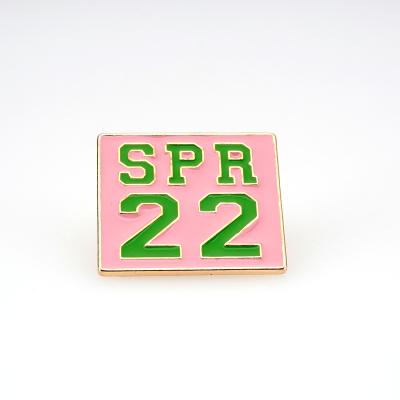 China The pins made on hot sales order for the manufacturing of the Customizable Factory Color of Styles Adjust the Pin Pin Pink Rose of SPR 22 SPR 22 for sale