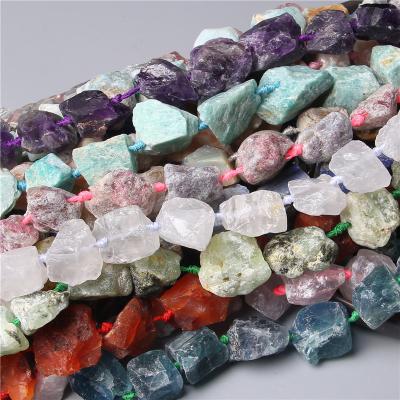 China High Quality Natural Stone Rough Raw Gemstone Reiki Chakra Chakra Crystals Healing Mineral Irregular Stones For Jewelry Making for sale