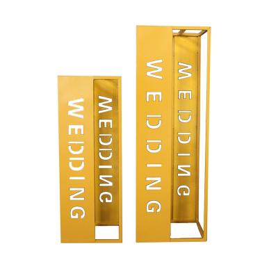 China Hot Selling Tall Flower Stand Wedding Decoration Metal Flower Pot Stand Marrying/Party Flower Stand Wedding Decoration for sale