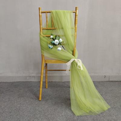 China Wedding chair new design bamboo mesh wedding celebration props outdoor wedding chair decoration bamboo back chair chat for party events for sale