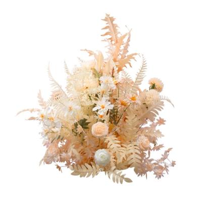 China Artificial Flowers Factory Price Artificial Flowers For Bridal Wall Gypsophila Baby's Breath Plants Backdrop Preserved Bouquet Wedding Flower for sale