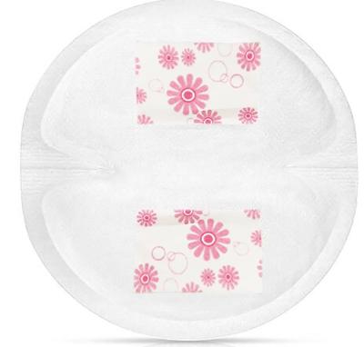 China OEM ABSORBENT Private Label Contoured Shape Leak Proof Nursing Breast Pads for sale