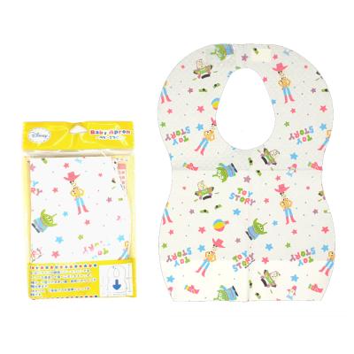 China New Product Premium Tissue Paper O Shape Leakproof Tissue Paper Meal Boy Bib For Feeding for sale