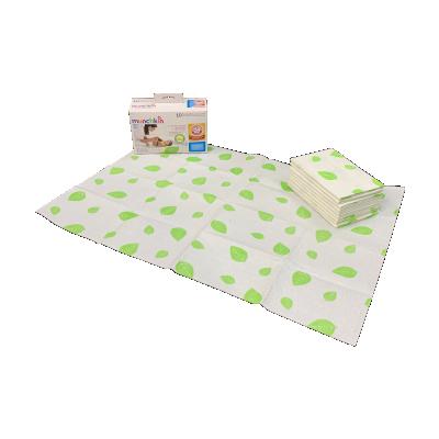 China 3 Layer Waterproof Baby Printed Disposable Absorbent Mats for sale