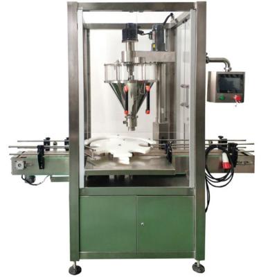 China bag powder single head automatic rotary type powder filling machine for sale