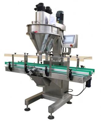 China Multi powder particle double head line type automatic power filling machine for sale