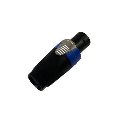 China Factory Wholesale Price CCTV System Connection Factory Wholesale Price Speaker Audio Connector Brigtht Color 4pins Speaker Connector for sale