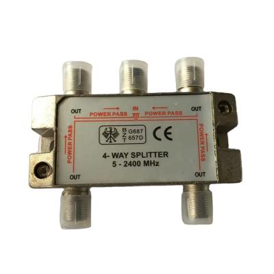 China CATV 5-2400MHz 4ways Large Splitter Housing for sale