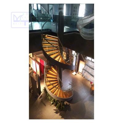 China Customized Modern Wood Staircase Staircase Wood Staircase Staircase Manufacturer for sale