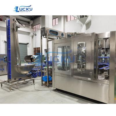 China Automatic Food Drink Water Bottle Filling Machine And Capping Machine for sale