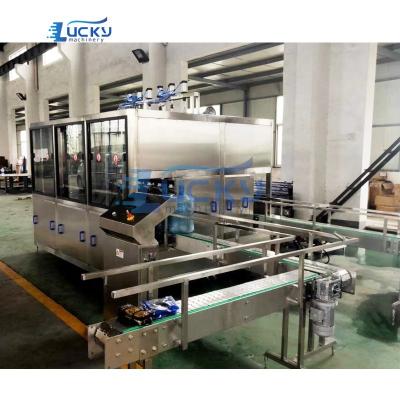 China Food 5 Gallon Bottle Washing Machine Filling Capping /Automatic Gallon Bottle Filling Machine for sale