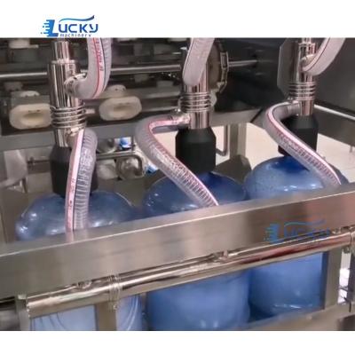 China Food 5 Gallon Bottle Washing Filling Capping Machine / 5 Gallon Filling Machine for sale