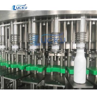 China Automatic Food Glass Bottle Milk Filling Machine Milk Beverage Filling Machine for sale