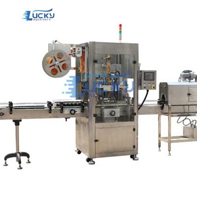 China Automatic Food Labeling Machine For Bottles Bottle Shrink Sleeve Labeling Machine for sale