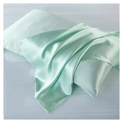 China Best Selling Custom Made Silk Character Satin Hood Double Layer Pillowcase and Pillowcase Sets for sale