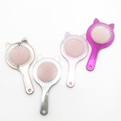 China Plastic Scalp Massage Comb Cute Hair Comb Brush Head Combs for sale