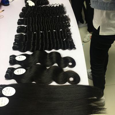 China Mix Body Silky Straight Shiny Straight Wave Hair Raw Sample From SexyLadyhair Hair Wholesale Vendor for sale