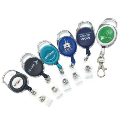 China Europe Yoyo Retractable Oval Badge Reel for sale