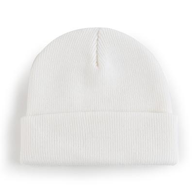 China COMMON Fashion Winter Knit Soft Beanie Hat Adults Kint Hats Cotton With Pom for sale