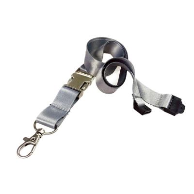 China Fashiontable hot sale factory cost loose sublimation lanyard gray blank for sale