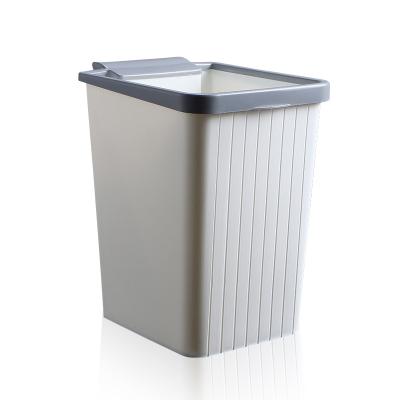 China Stored Open Smart Household Use Sensor Bin Waste Bin 12L Plastic White PP OEM Trash Can for sale