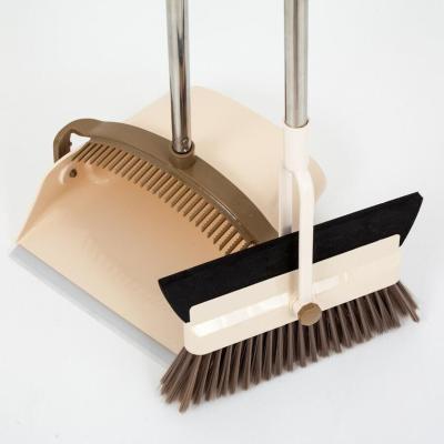 China Wholesale high quality kitchen universal home broom and long dustpan handle for sale