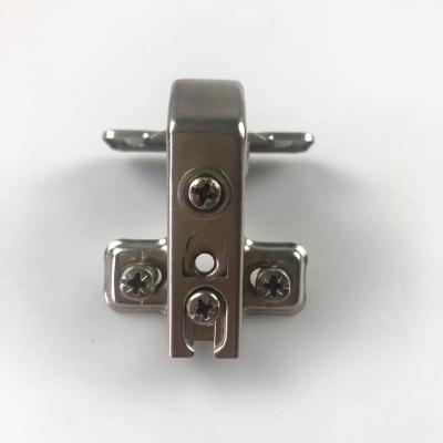 China Modern Short Arm Angel Hinge With Special 90 Degree Euro Screw for sale