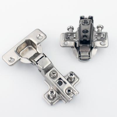 China Modern Hinge 35mm Two Way Normal Cup Iron Automatic Concealed Hinge 110 Degree With Euro Screw Hole for sale