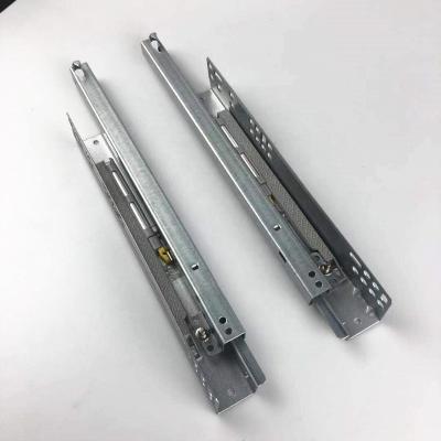 China Modern Furniture Hardware Drawer Slide Solf Closing Undermount Drawer Slides for sale