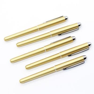 China Popular Gold Color Personalized Gold Pens Customized Factory Direct Ballpoint Pen for sale