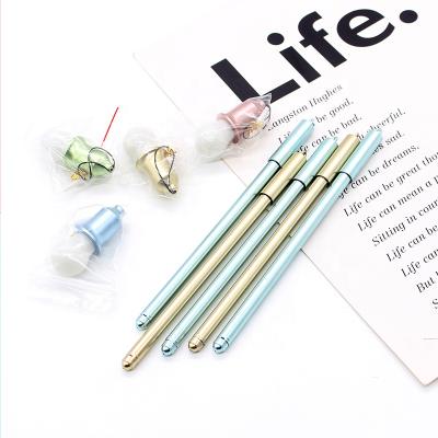 China Full Color Pen Multifunctional Creative Metallic Gel Pen With Pendant for sale