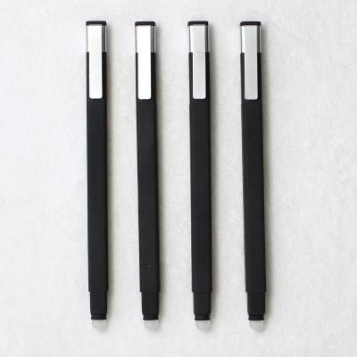 China Black Ink Erasable Pen Fluid Erasable Square Shape Gel Pens for sale