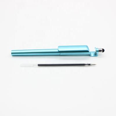 China Normal Stylus Pen Multifunctional 3 in 1 Capacitive Stylus Pen Holder Phone Ballpoint Pens Mobile Phone Holder Stylus Pen for sale