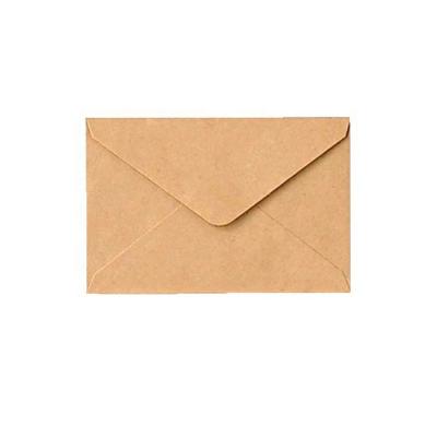 China Wholesale Ordinary Paper C5 Brown Paper Envelopes Business Envelope Packaging For Brown Gift Envelope Card Wrapping Paper for sale