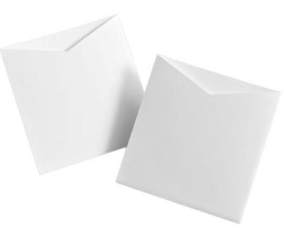 China Hot White Enveloeps Matte Cardboard Gift Wrapping Sleeve Envelope Invitation Custom Packing Envelope for sale