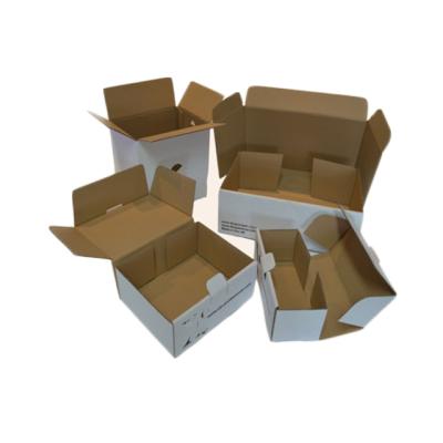 China Recyclable Custom F Groove Corrugated Shipping Cardboard Large Corrugated Boxes With Logo for sale