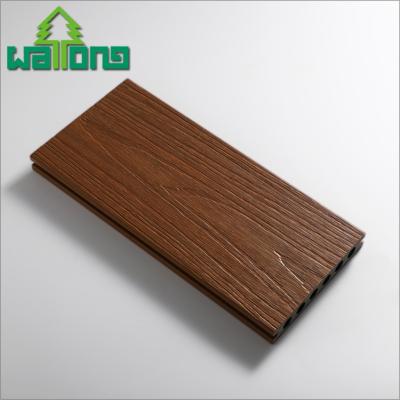 China Modern high quality engineered waterproof interlocking crack-resistant wpc composite tongue and groove decking for sale